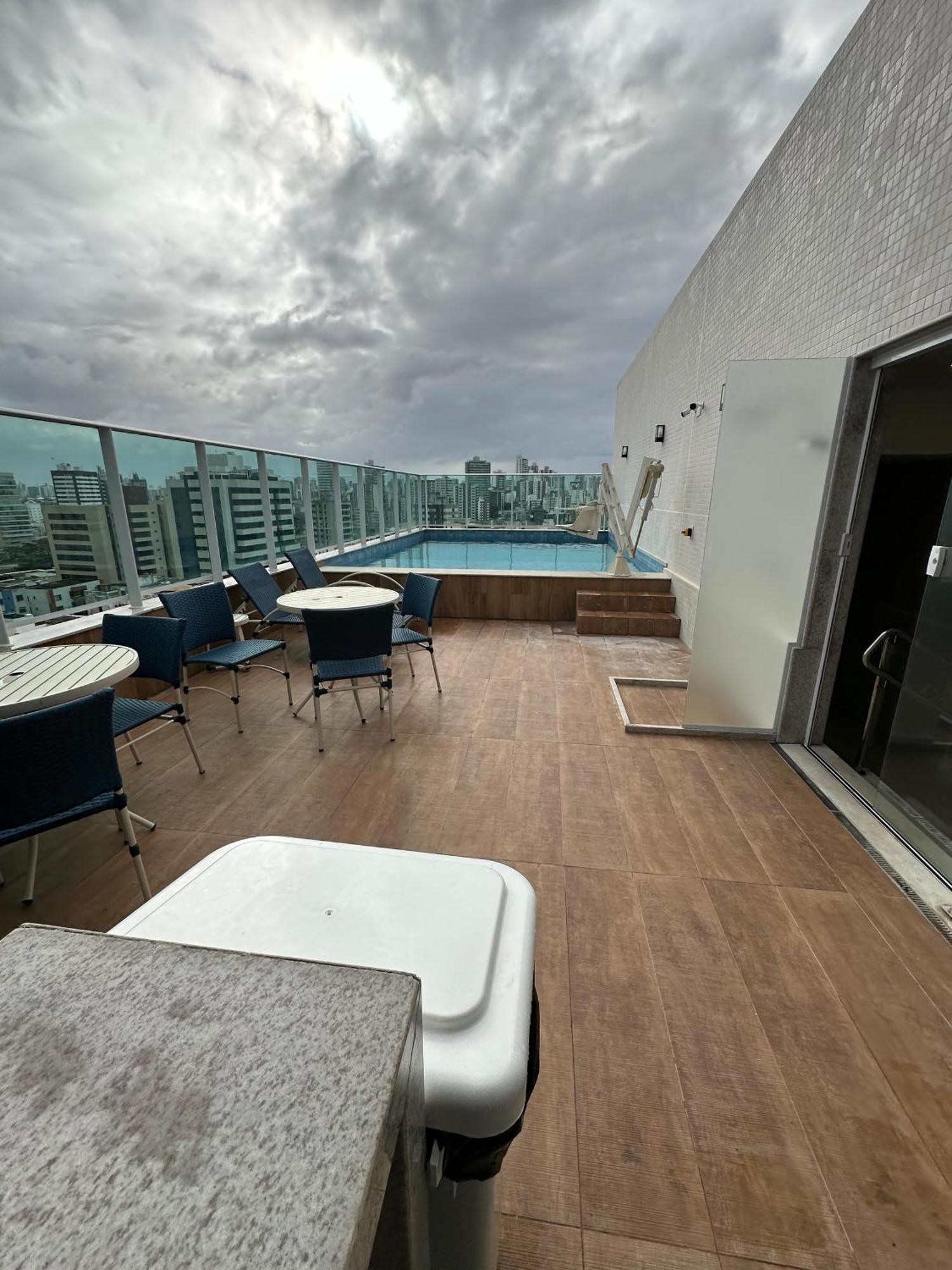 Apartamento Smart Sol Costa Azul Salvador Kültér fotó